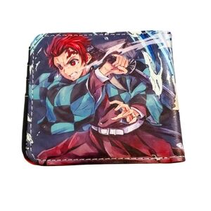 Demon Slayer Anime Kimetsu no Yaiba Tanjiro Kamado Bifold Wallet‎